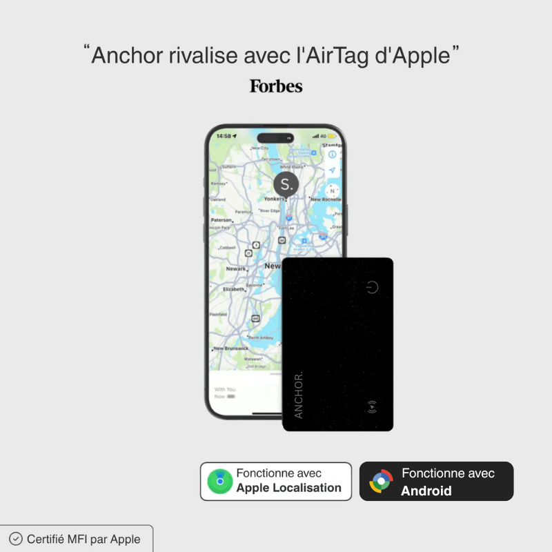 Carte ANCHOR.